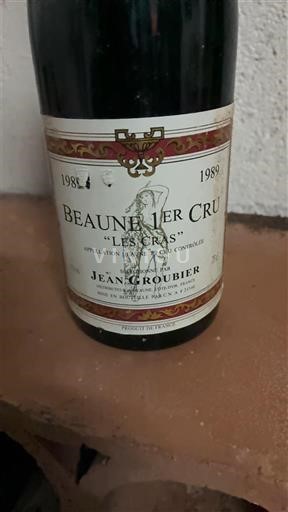 Bourgogne Beaune Premier Cru Jean Goubier Les Cras 1989