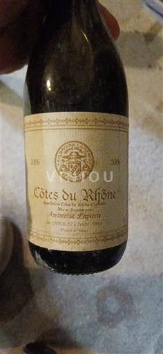 Valle del Rodano Côtes-du-Rhône Ambroise Lapierre 2016