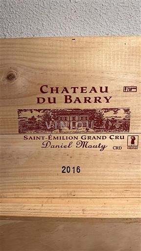 Bordeaux Saint-Émilion Grand Cru Château Barry 2016