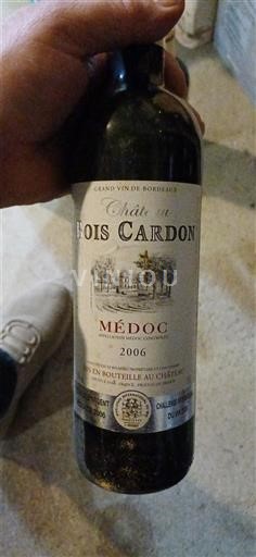 Bordeaux Médoc Château Bois Cardon 2006