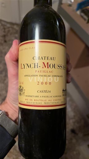 Bordeaux Pauillac Grand Cru Château Lynch-Moussas 2000