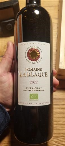 Rhône Valley Pierrevert Domaine La Blaque 2022