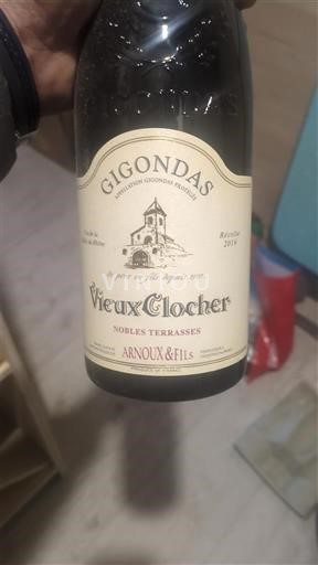 Rhônedalen Gigondas Arnoux & Fils Vieux Clocher Nobles Terrasses 2018
