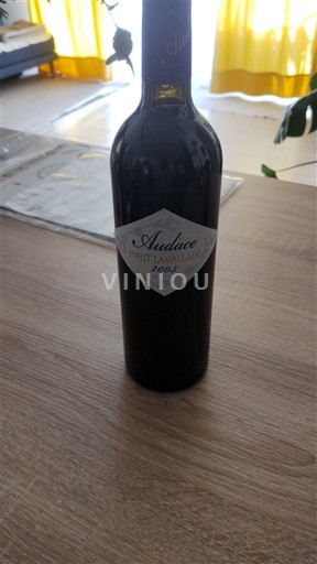 Bordeaux Bordeaux Supérieur Haut Lavalade Audace 2007