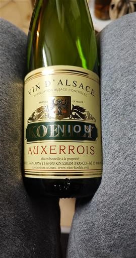 Alsace Koehly Auxerrois Non Millésimé