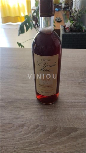 Víno Rouge sec Château La Grande Métairie Non millésimé Francie Bordeaux Bordeaux rosé AOC