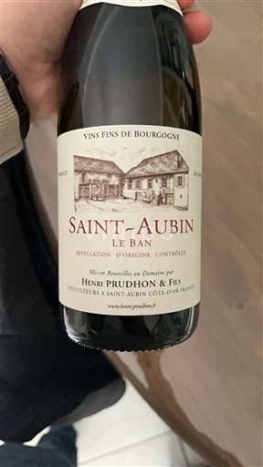 Bourgondië Saint-Aubin Henri Prudhon & Fils Le Ban 2023