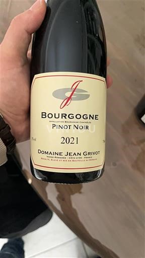 Bourgogne Domaine Jean Grivot 2021