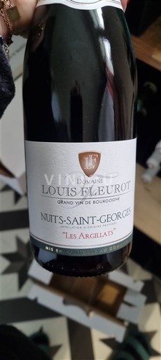 Borgoña Nuits-Saint-Georges Domaine Louis Fleurot Les Argillats 2023