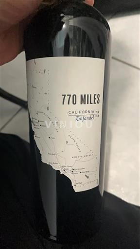 Kalifornijske AVA Ni doloceno 770 Miles 2018