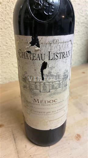 Bordeaux Médoc Château Listran 2001
