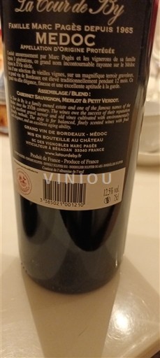 Bordeaux Médoc La Tour de By Non-Vintage
