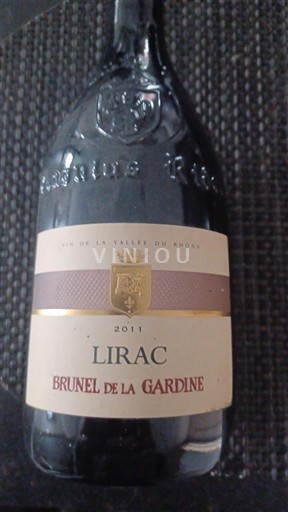 Rhône-dalen Lirac Brunel de la Gardine 2011