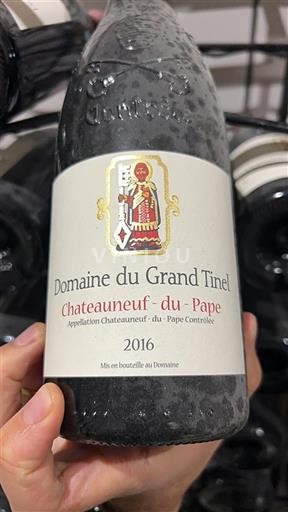 Vale do Ródano Châteauneuf-du-Pape Domaine Grand Tinel 2016