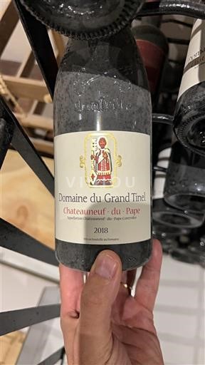 Vale do Ródano Châteauneuf-du-Pape Domaine Grand Tinel 2018