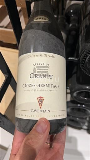 Vallée du Rhône Crozes-hermitage Cave de Tain Sélection Granit 2015