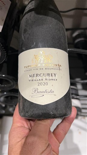 Bourgogne Mercurey Tupinier-Bautista Vieilles Vignes Bautista 2020