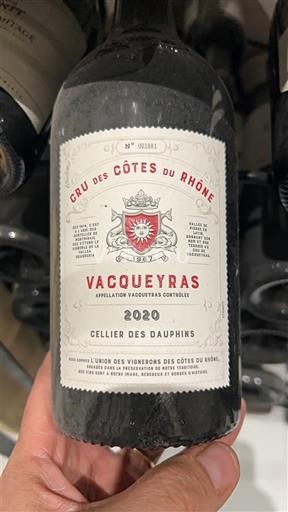 Vale do Ródano Vacqueyras Cellier des Dauphins 2020