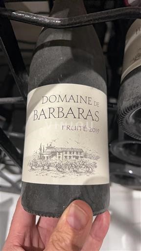 Beaujolais Domaine Barbaras Fruité 2019
