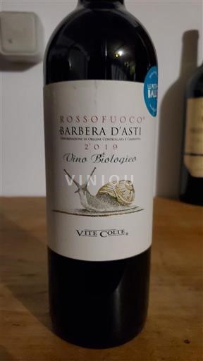Piemonte Barbera d'Asti Vite Colte Rossofuoco 2019