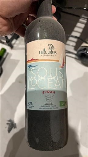Languedoc a Roussillon Pays d'Oc Ethic Drinks Sous l'Océan Neročník