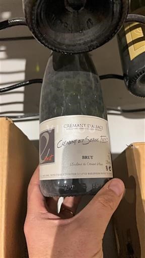 Alsace Alsace-kuohuviini Clément et Sébère Fend Ei vuosikertaa