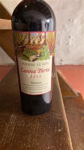 Toscana No especificado Podere Le Ripi Canna Torta 2006