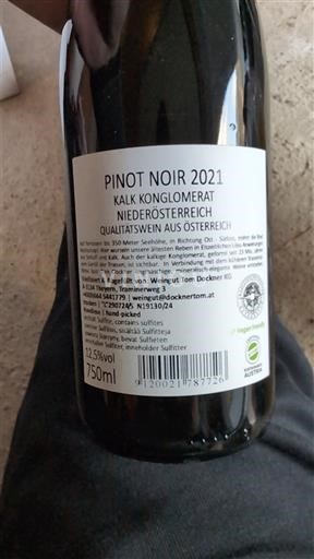 Dolní Rakousko Nespecifikováno Weingut Tom Dockner KG Kalk Konglomerat 2021