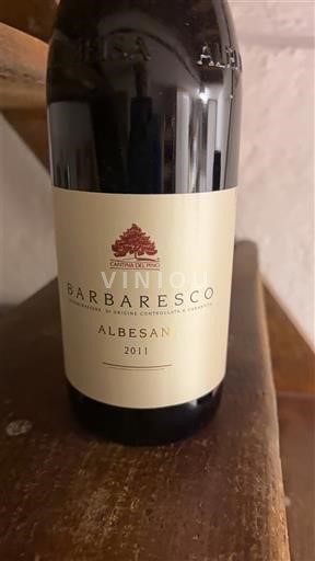 Piamonte Barbaresco Cantina del Pino Albesani 2011