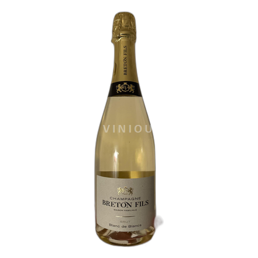 Champagne Champagner Breton Fils Blanc de Blancs Ohne Jahrgang