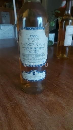 Sud-Ouest Côtes-de-bergerac Domaine Grange Neuve 2008