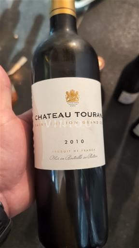 Bordeaux Saint-Émilion Grand Cru Grand Cru Château Tourans 2010