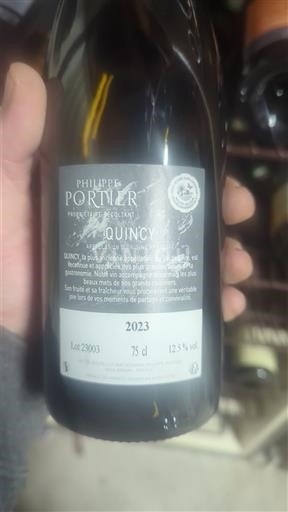 Loire Valley Quincy Philippe Portier 2023