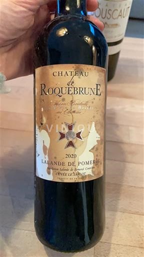 Bordeaux Lalande-de-Pomerol Château Roqueburne Le Sablot 2020