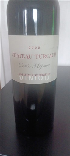 Bordeaux Bordeaux Supérieur Château Turcaud Majeure 2020
