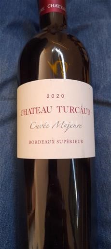 Bordeaux Bordeaux Supérieur Château Turcaud Majeure 2020