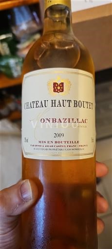 Sydväst Monbazillac Château Haut Boutet 2009