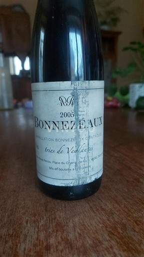 Loiretal Bonnezeaux Tries de Vendange 2005