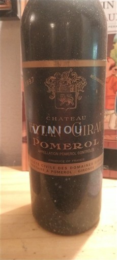Bordeaux Pomerol Château Certan-Giraud 1997