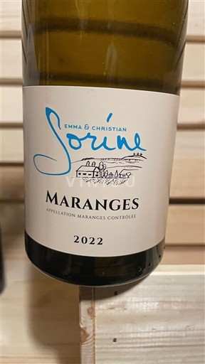 Burgundija Maranges Emma & Christian Sorine 2022
