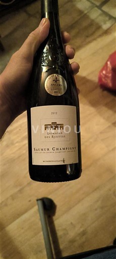Loiren laakso Saumur-champigny Domaine S Ruettes 2012