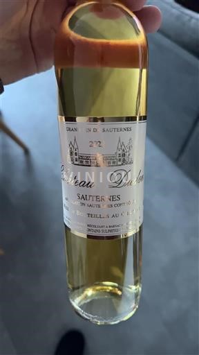 Bordeaux Sauternes Château Dudon 2022