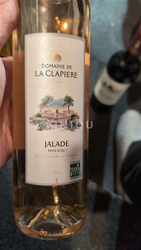 Languedoc-Roussillon Pays d'Oc Domaine La Clapière Jalade 2021