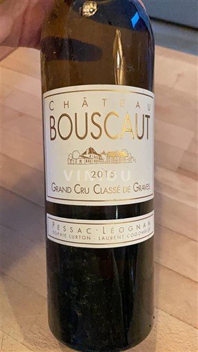 Bordeaux Pessac-Léognan Château Bouscaut Grand cru classé de Graves 2015