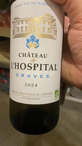 Bordeaux Graves Château L'Hospital 2024