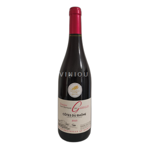 Valle del Ródano Côtes del Ródano Domaine Saint Bertrand des Garrigues 2023