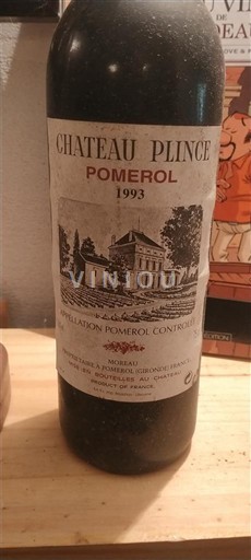 Bordeaux Pomerol Château Plince 1993