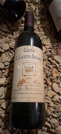 Bordeaux Listrac-Médoc Château La Lauzette-Declercq 2001