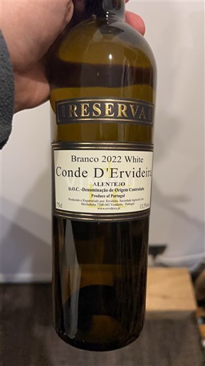 Alentejo Conde D'Ervideira Reserva Branco 2022
