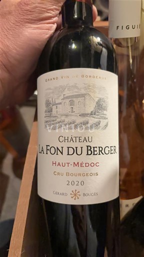 Bordeaux Haut-Médoc Château La Fon du Berger 2020
